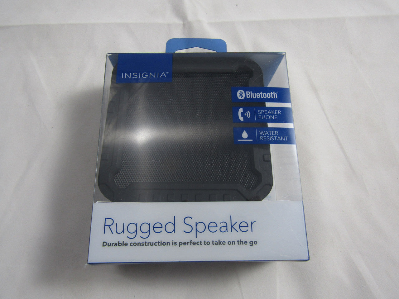 Insignia Portable Bluetooth Wireless Speaker - Black (NS-CSPBTF1-BK) LN