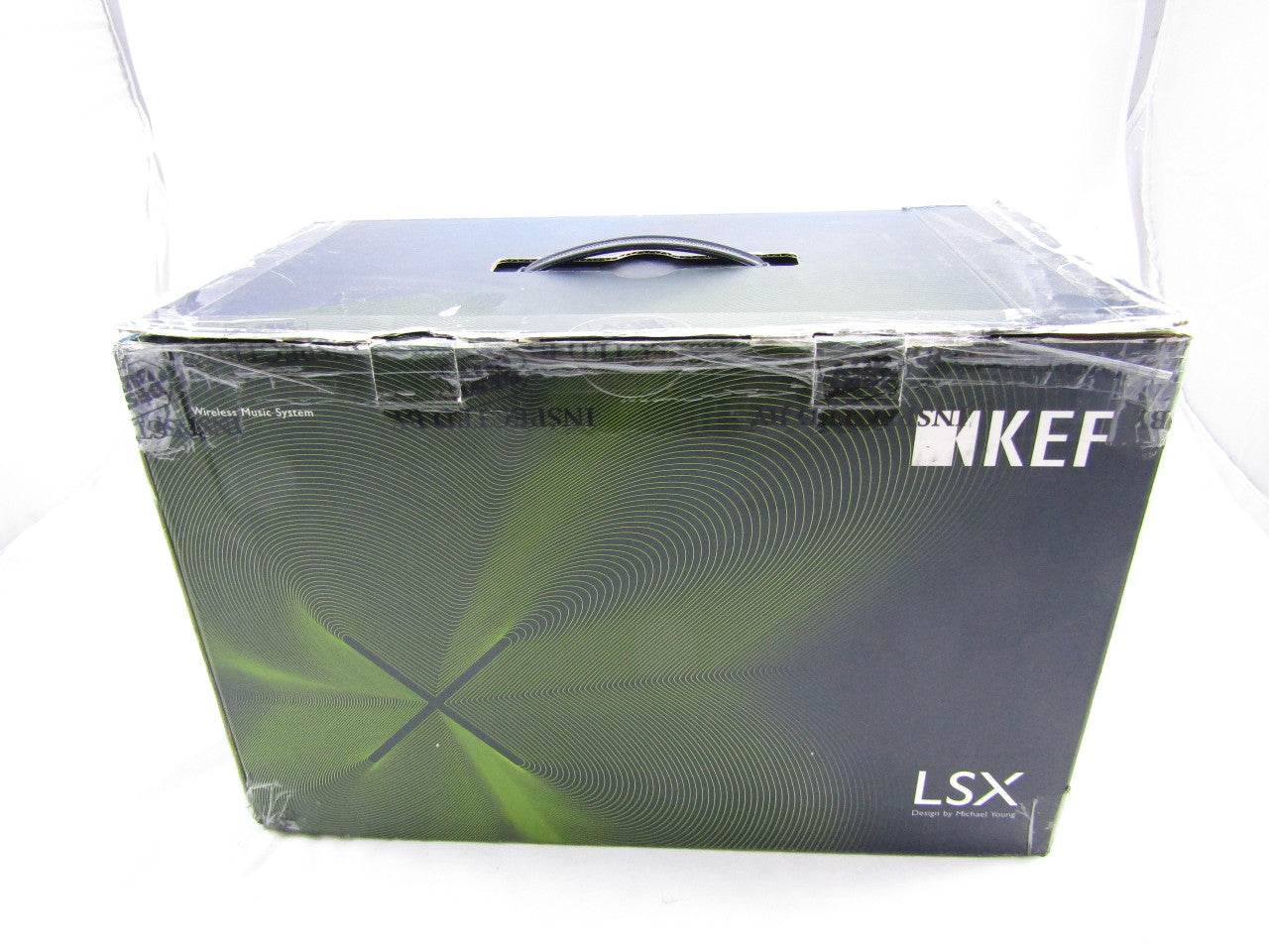 KEF LSX Wireless Music System (Green, Pair)) LN