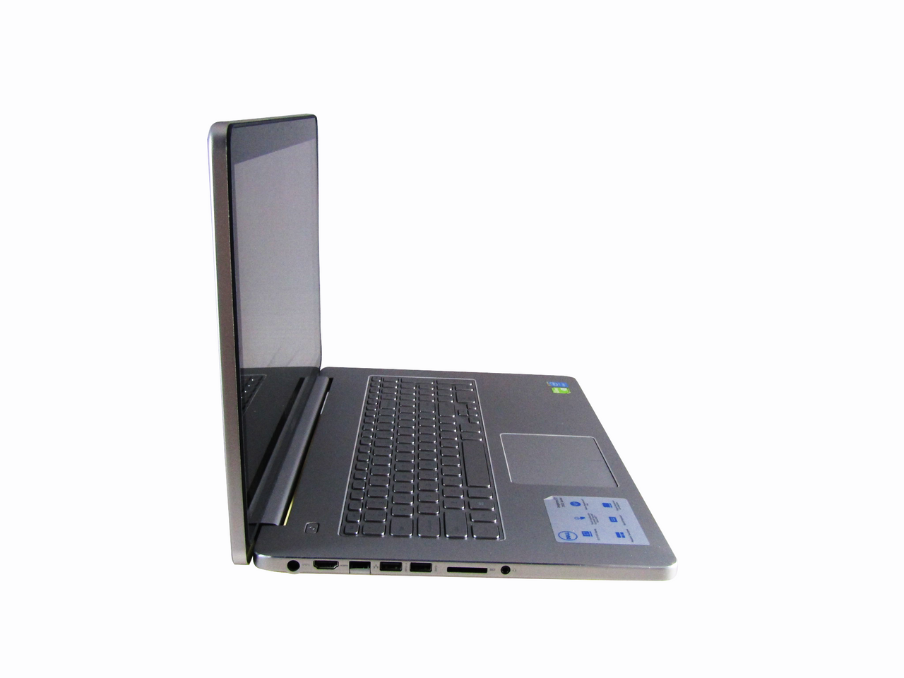 Dell Inspiron 17 i7746-6875SLV - 17.3" FHD Touchscreen Laptop PC - Intel i7 Broadwell / 16GB DDR3L / 1TB Hybrid HD + 8GB SSD / Windows 8.1 / Optical Drive / WiFi / Webcam / Bluetooth - Silver VG