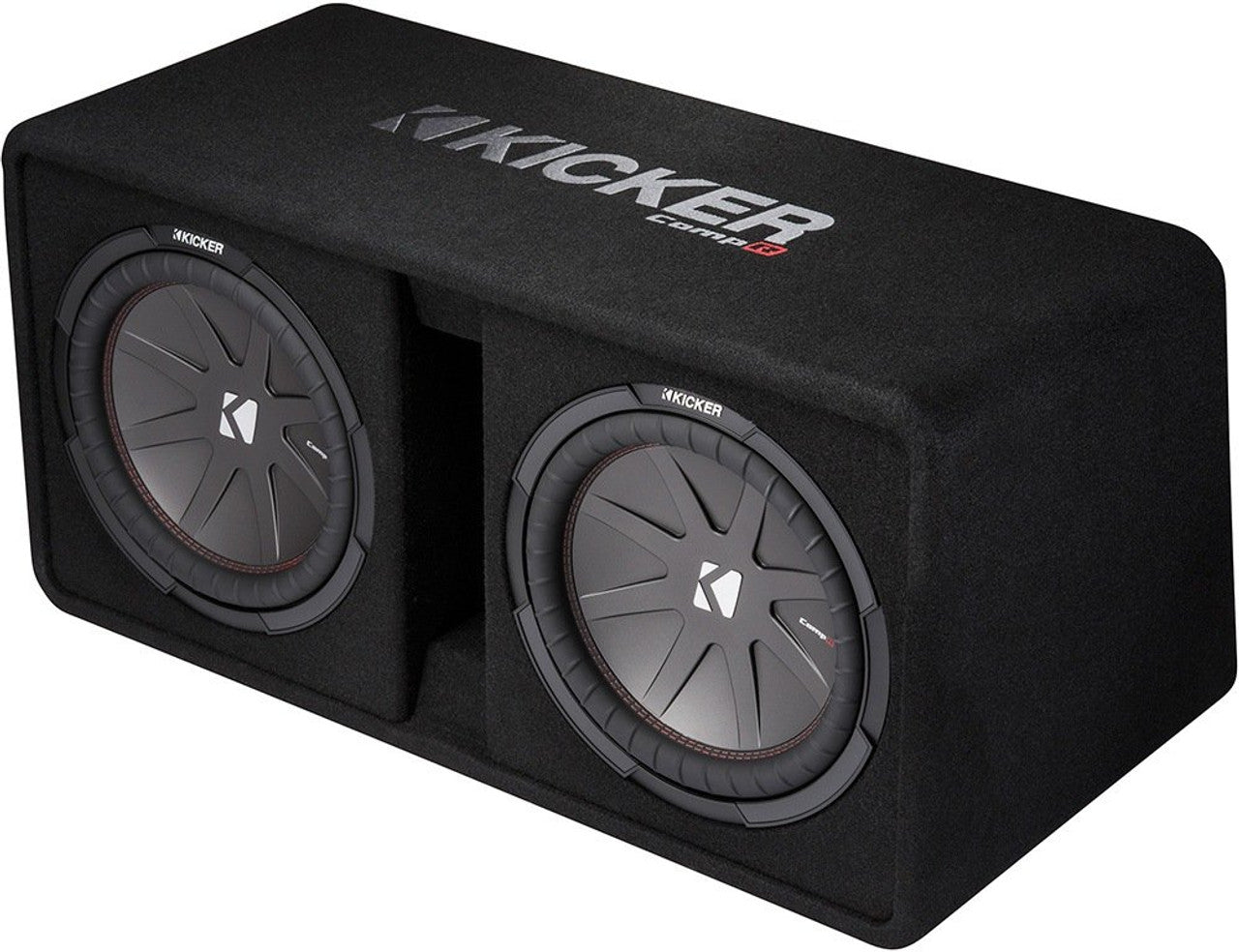 Kicker Dual 43DCWR122 12-Inch 2000W Loaded Subwoofer Enclosure