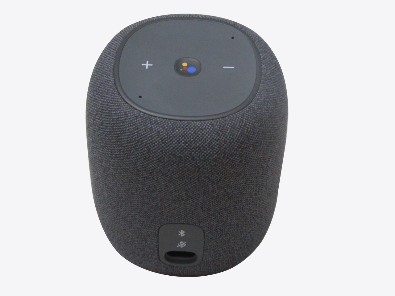 JBL - Link Music Smart Wi-Fi and Bluetooth Speaker with Google Assistant - Gray VG
