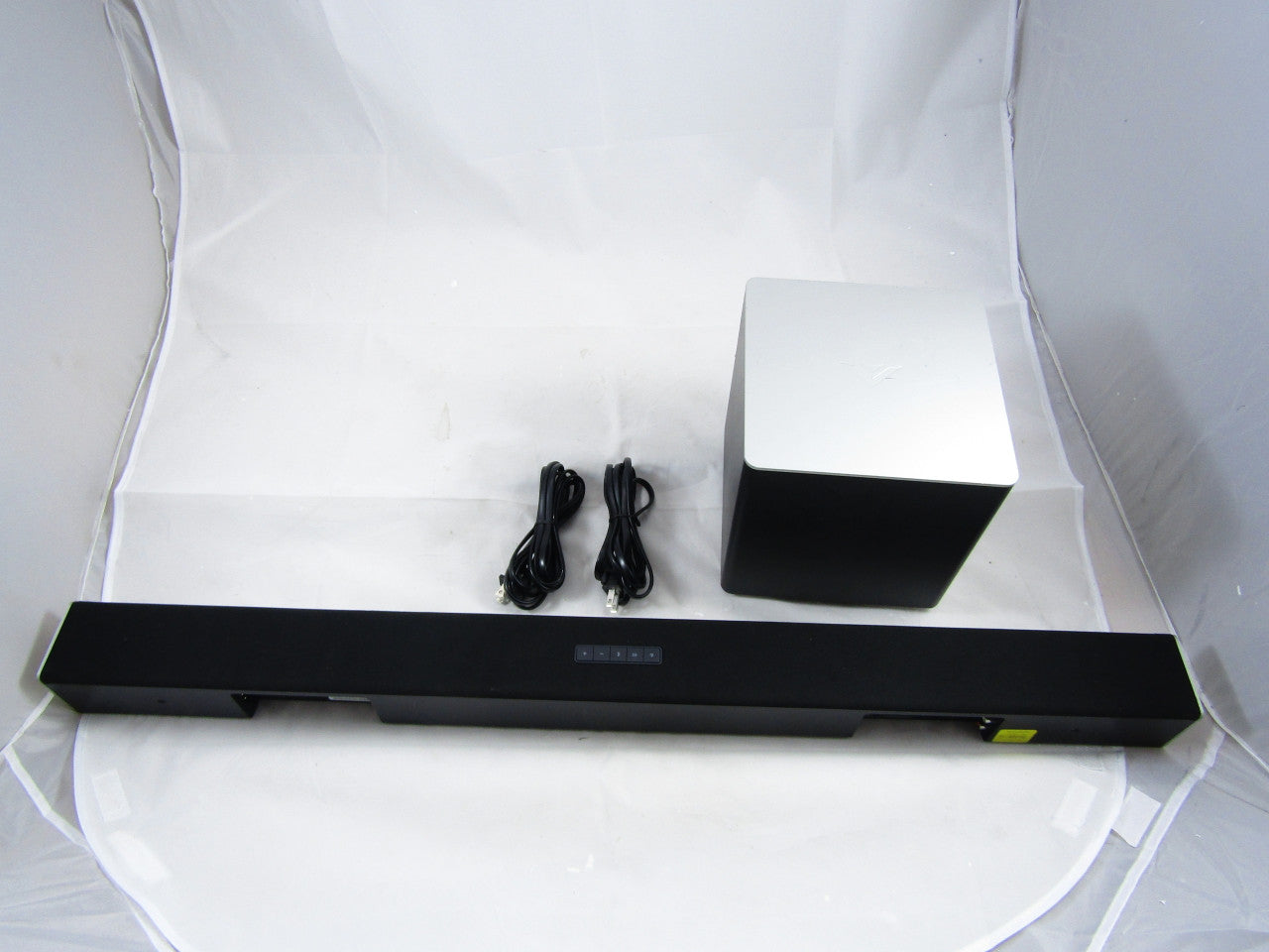 VIZIO 2.1 Sound Bar SB3821-C6 with Wireless Subwoofer Bluetooth 100dB SPL,Black, 38" VG