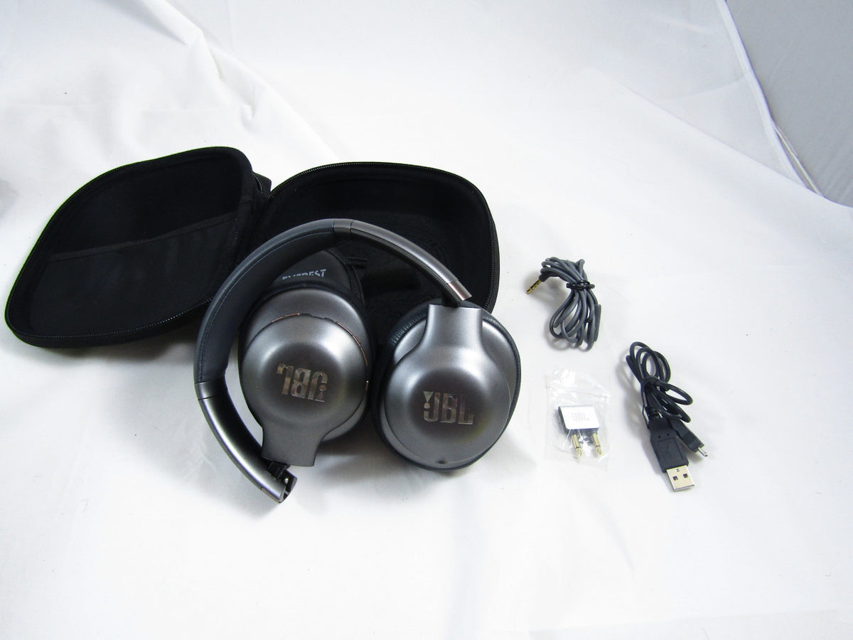 JBL Everest 750 Over-Ear Wireless Bluetooth Headphones (Gun Metal) VG