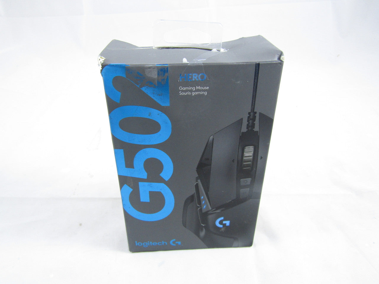 Logitech G502 Hero High Performance Wired Gaming Mouse, Hero 16K Sensor, 16,000 DPI, RGB, Adjustable Weights, 11 Programmable Buttons, On-Board Memory, PC/Mac - Black LN