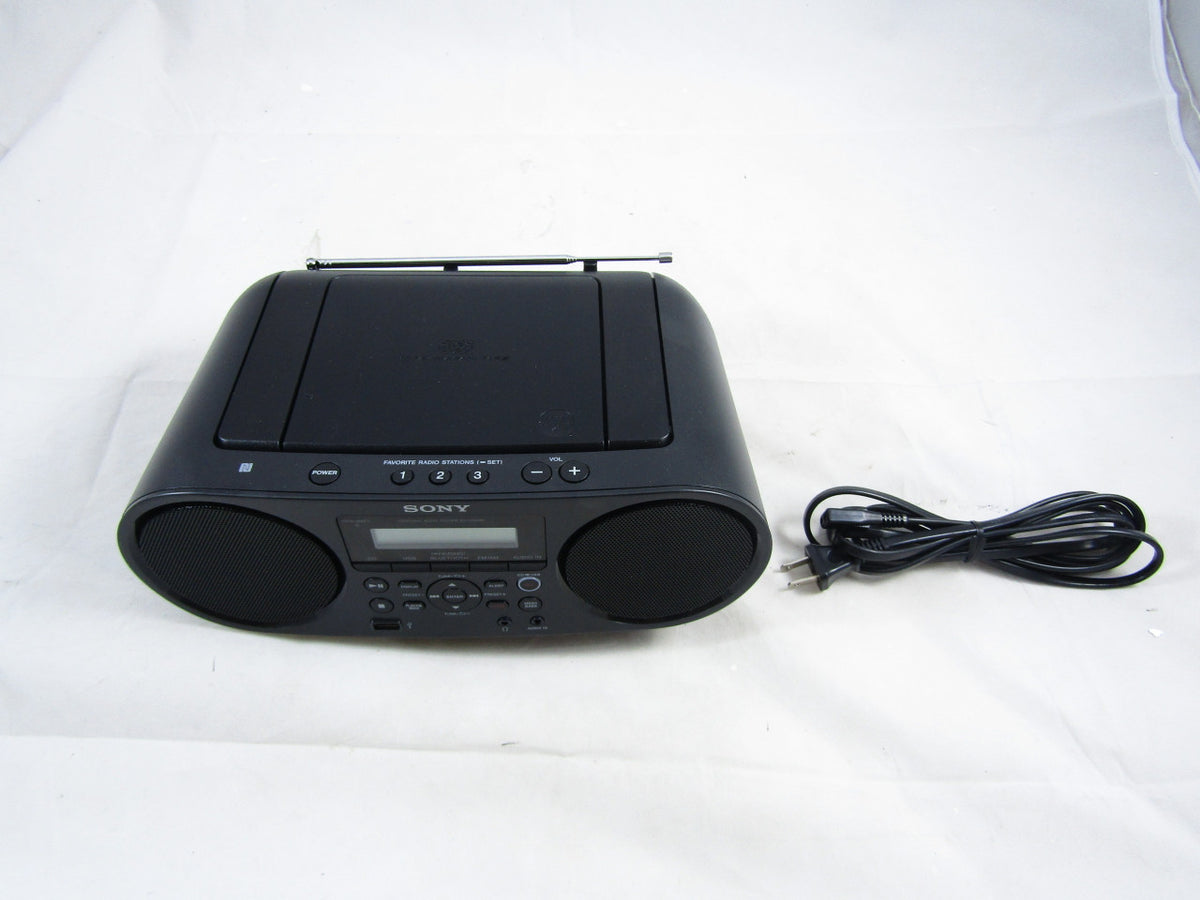 Sony ZSRS60BT CD Boombox with Bluetooth and NFC (Black) VG