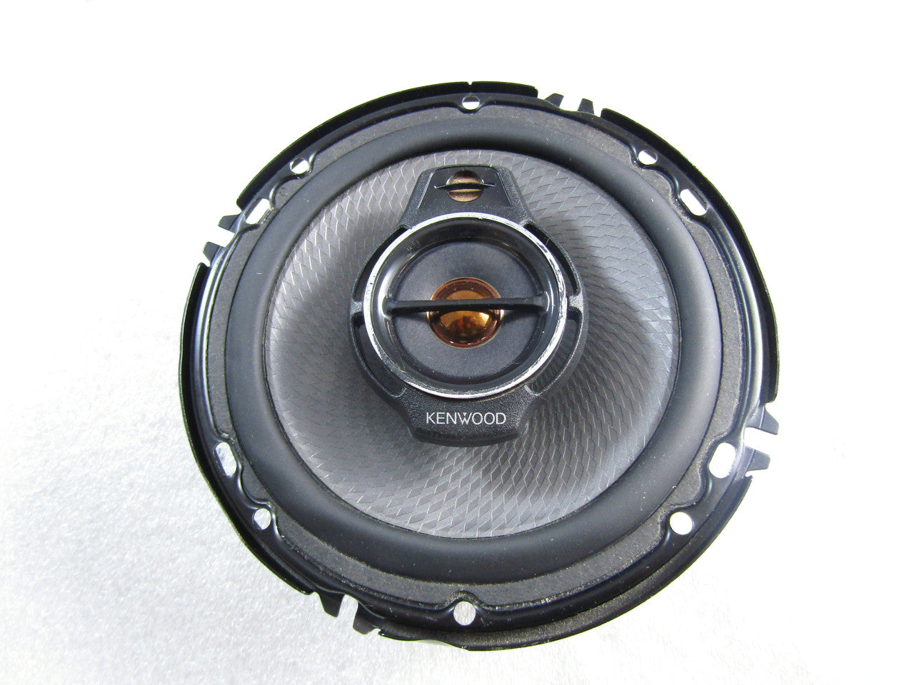Kenwood KFC-650 6-1/2" 3-Way Car Speakers with Polypropylene Cones Each Black AC