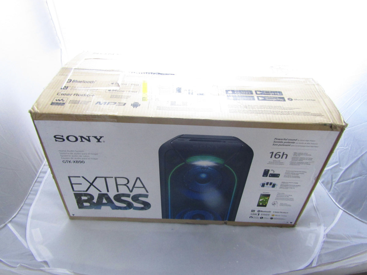 Sony GTKXB90 High Power Portable Bluetooth Speaker, Black