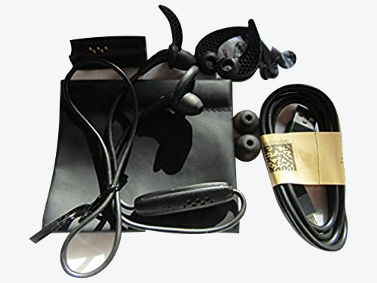 JAYBIRD FREEDOM F5 WIRELESS IN EAR EARPHONE CARBON 985-000744 VG