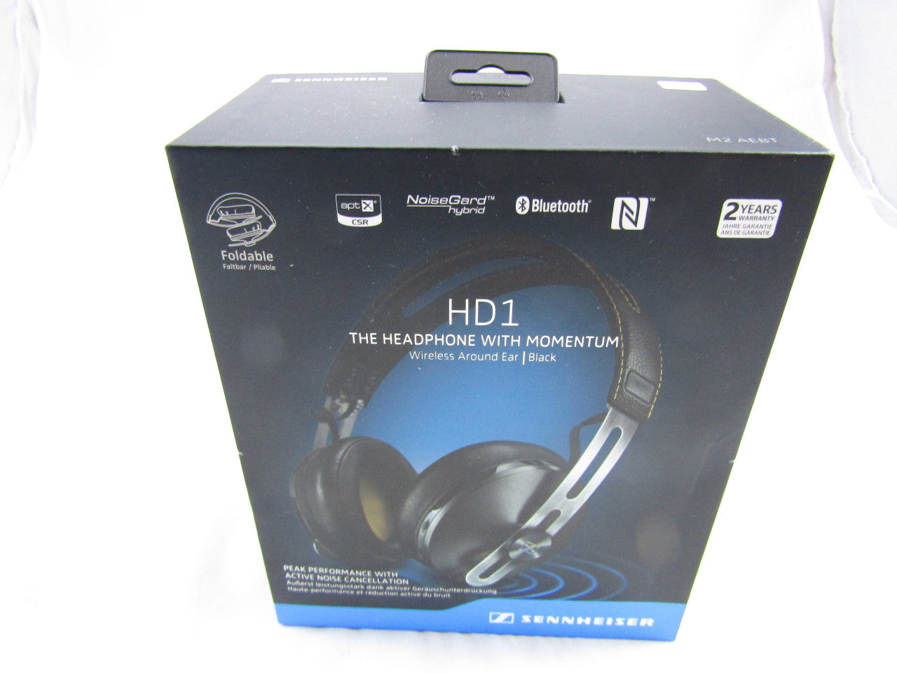 Sennheiser HD1 Wireless Headphones with Active Noise Cancellation - Black LN