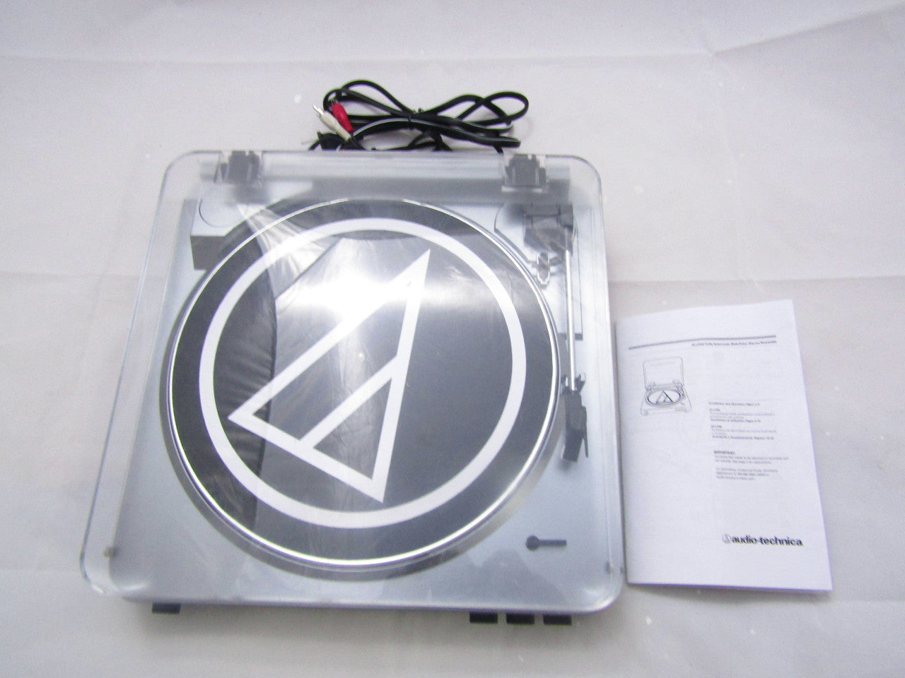 Audio Technica AT- LP60BK Fully Automatic Belt-Drive Stereo Turntable, Black VG