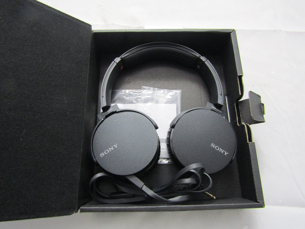 Sony XB550AP Extra Bass On-Ear Headphone, Black LN