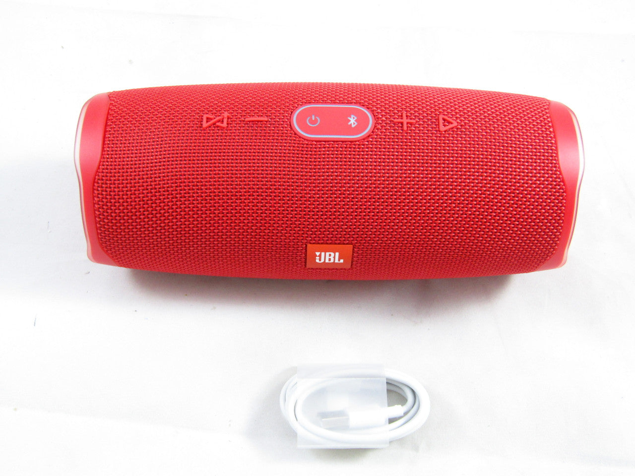 JBL Charge 4 Waterproof Portable Bluetooth Speaker with 20 Hour Battery - Red VG