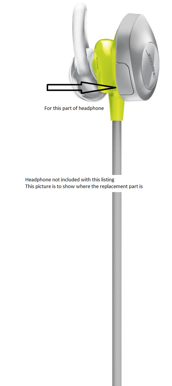 Genuine Bose SoundSport Wireless Charger Cover Gray