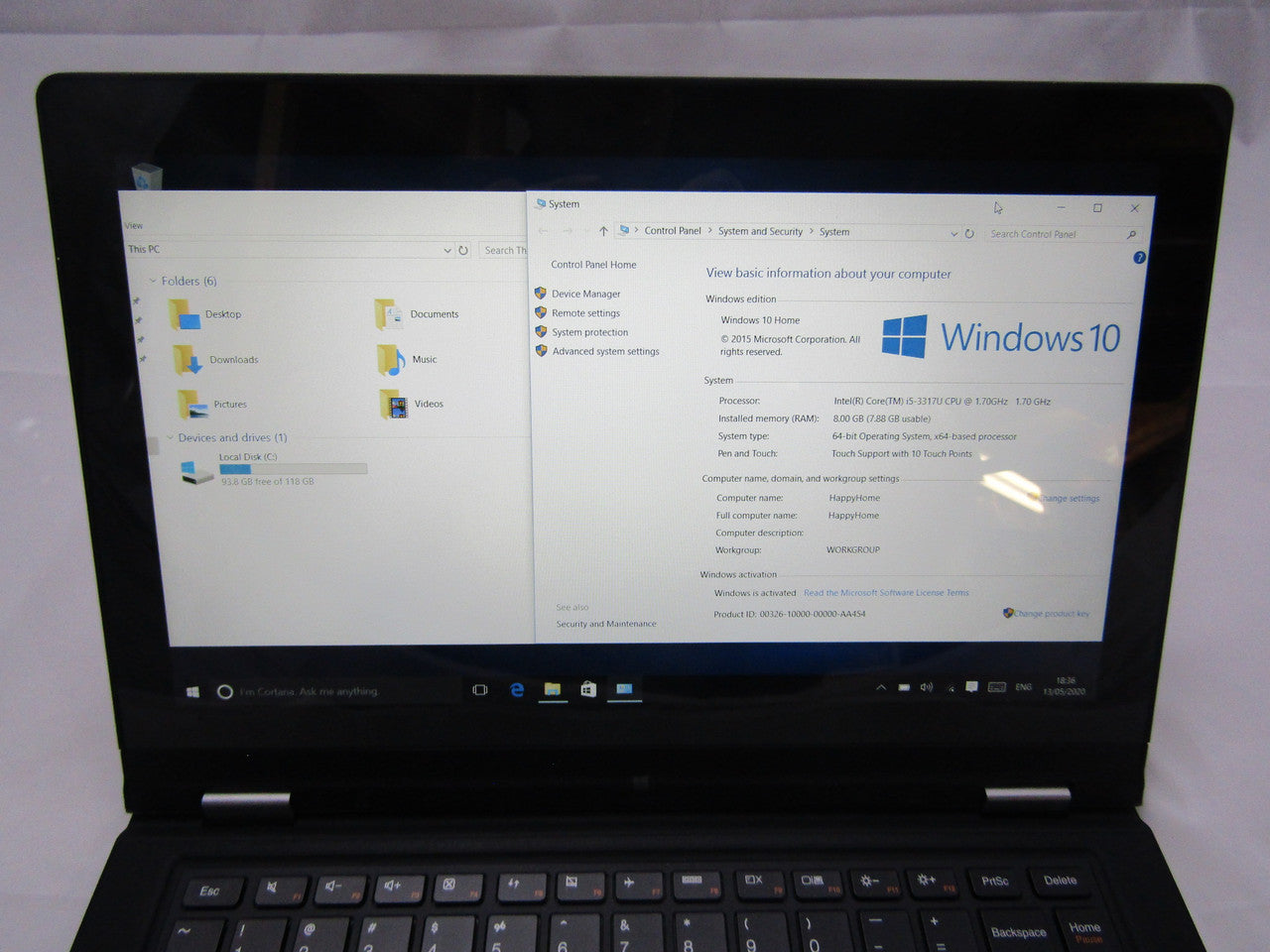 Lenovo IdeaPad Yoga 13 13.3-Inch Convertible 2 in 1 Touchscreen Ultrabook VG