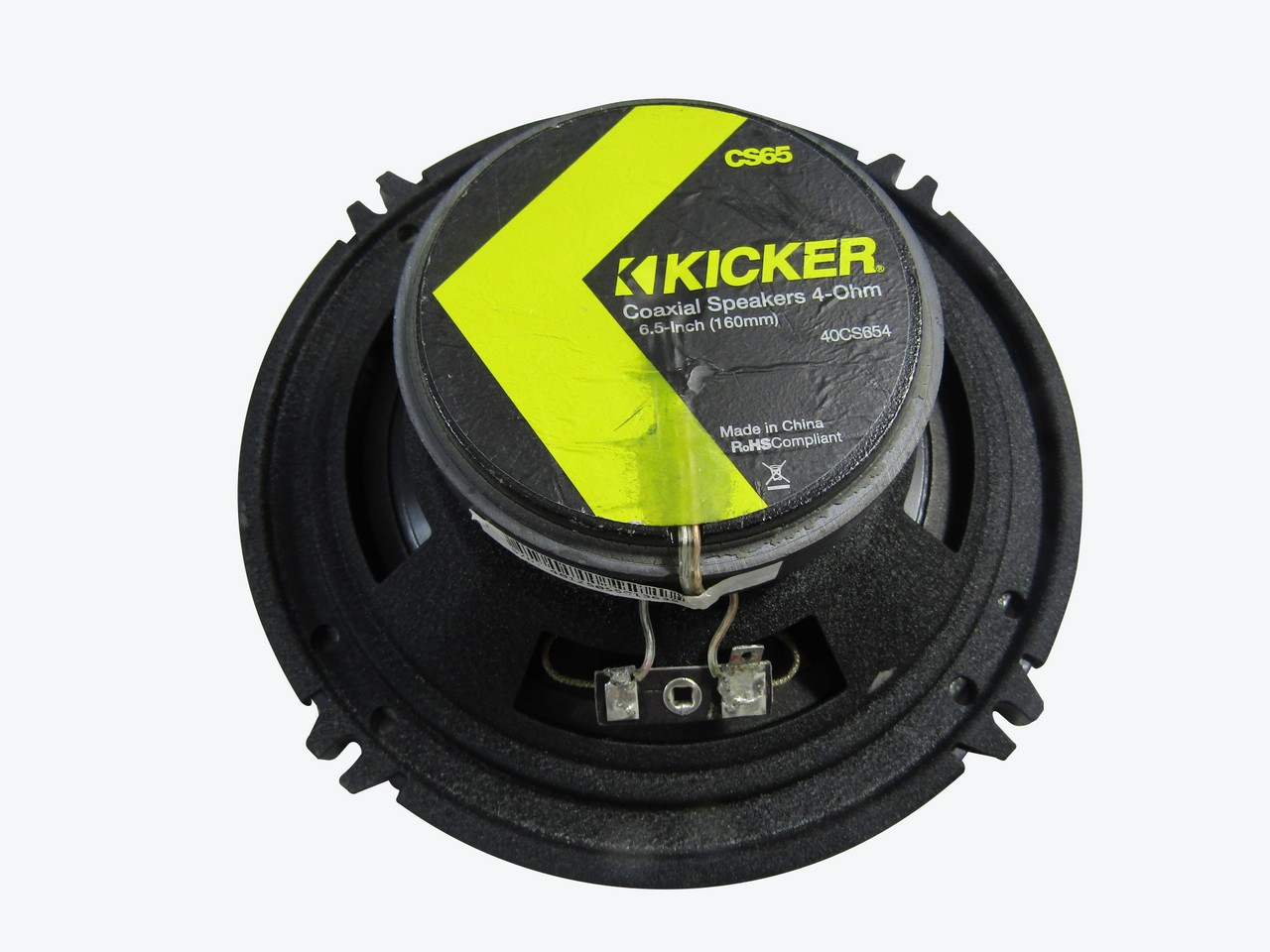 KICKER - CS65 6-1/2" Coaxial Speakers Each AC