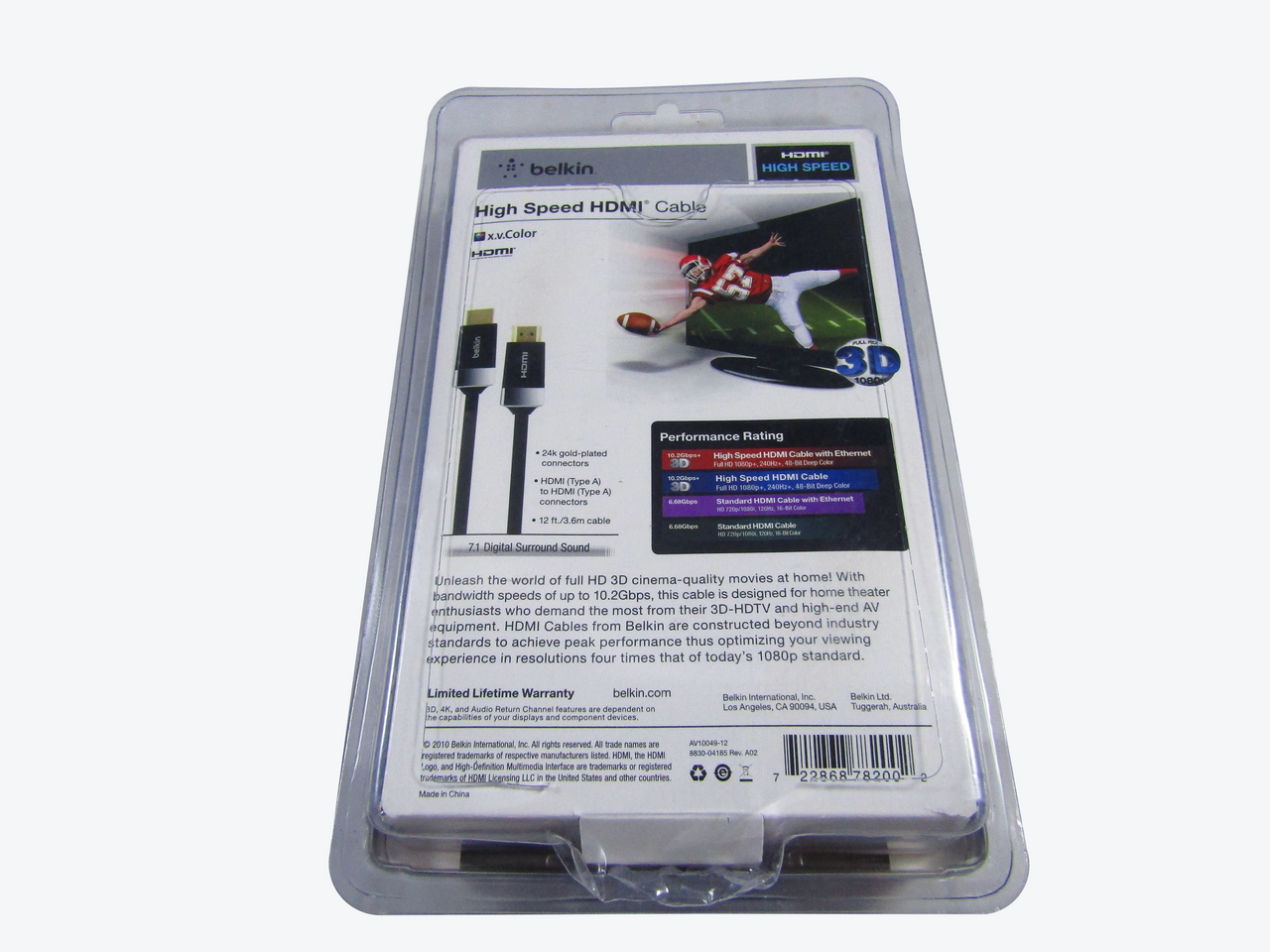 Belkin High-Speed HDMI Cable LN