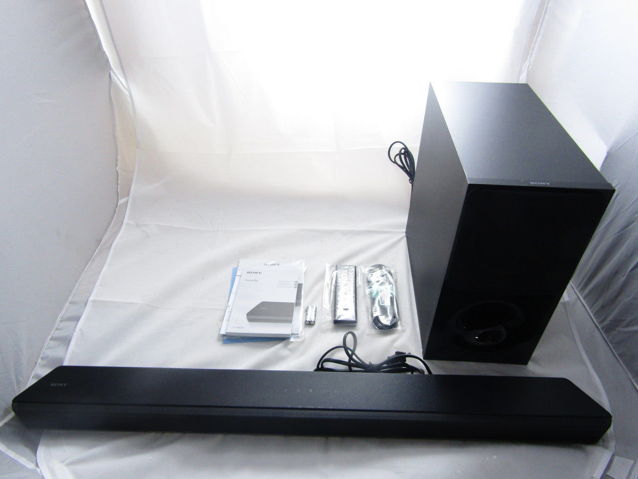 Sony HT-X9000F Soundbar with Wireless Subwoofer: X9000F 2.1ch Dolby Atmos Sound Bar and Subwoofer LN