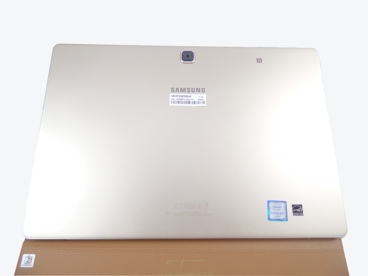 Samsung SM-W700NZDBXAR Galaxy TabPro S 2-in-1 12" Touch-Screen Laptop Intel Core m3 8GB Memory 256GB Solid State Drive Gold VG