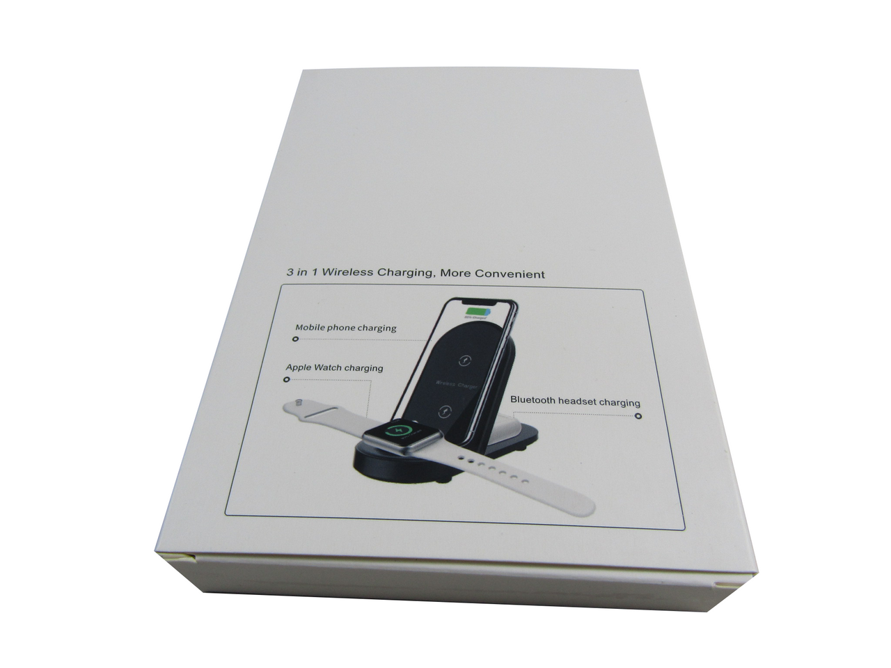 SAM SET Wireless Charger 3 in 1 Charger for iPhone/iWatch/Airpods, Qi-Certified Charging Station for iPhone 13/12/11/Pro/Max/XS/Max/XR/XS/X, iWatch 7/6/SE/5/4/3/2, Airpods Pro/3/2/1 X416B Black