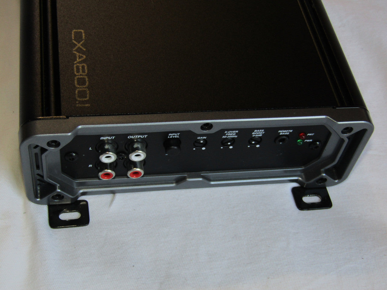 KICKER 46CXA8001 800W Class D Digital Mono Amplifier with Variable Low-Pass Crossover Black VG