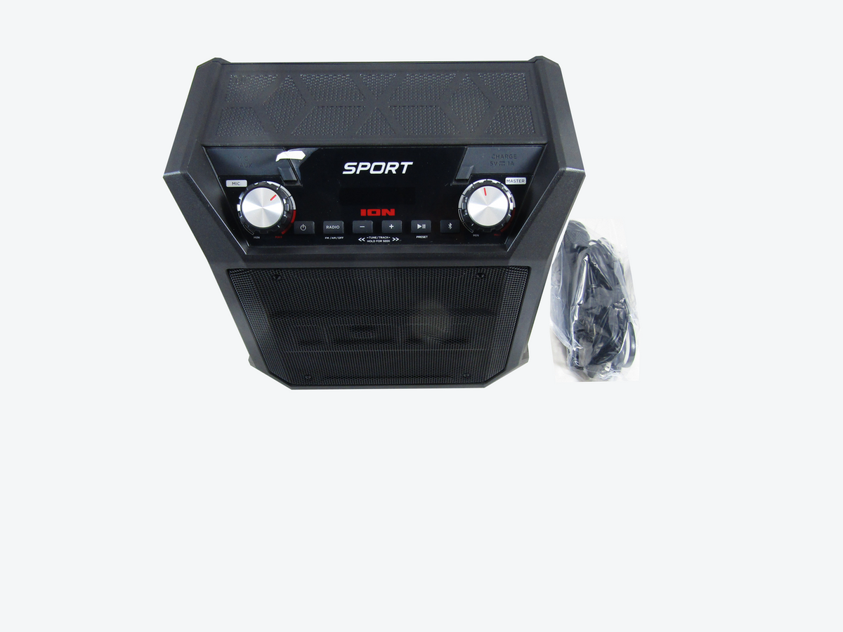 ION Audio Sport  Portable PA Speaker Black LN