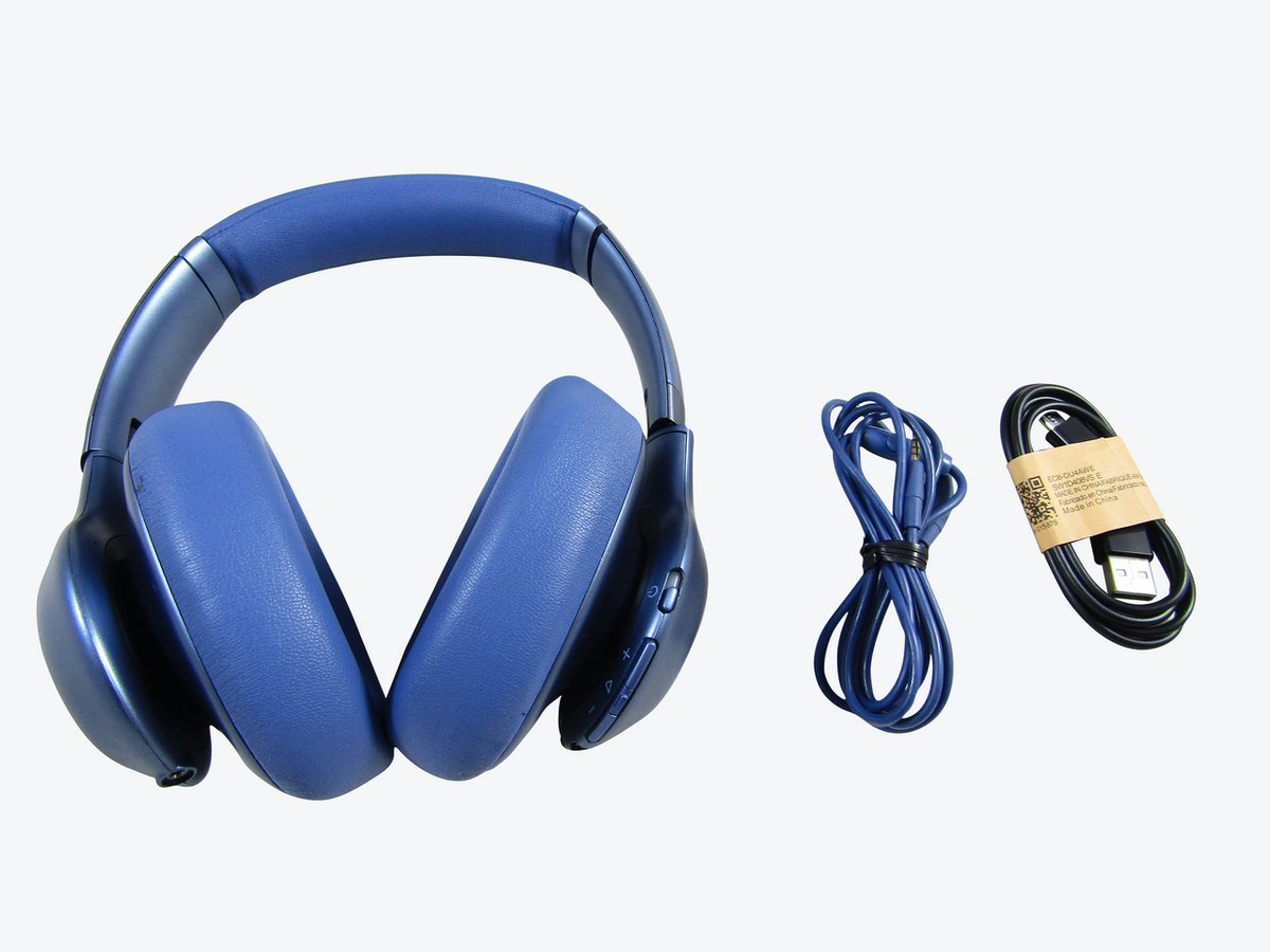 JBL Everest Elite 750NC Adaptive Noise Cancelling (ANC) headphones Blue VG