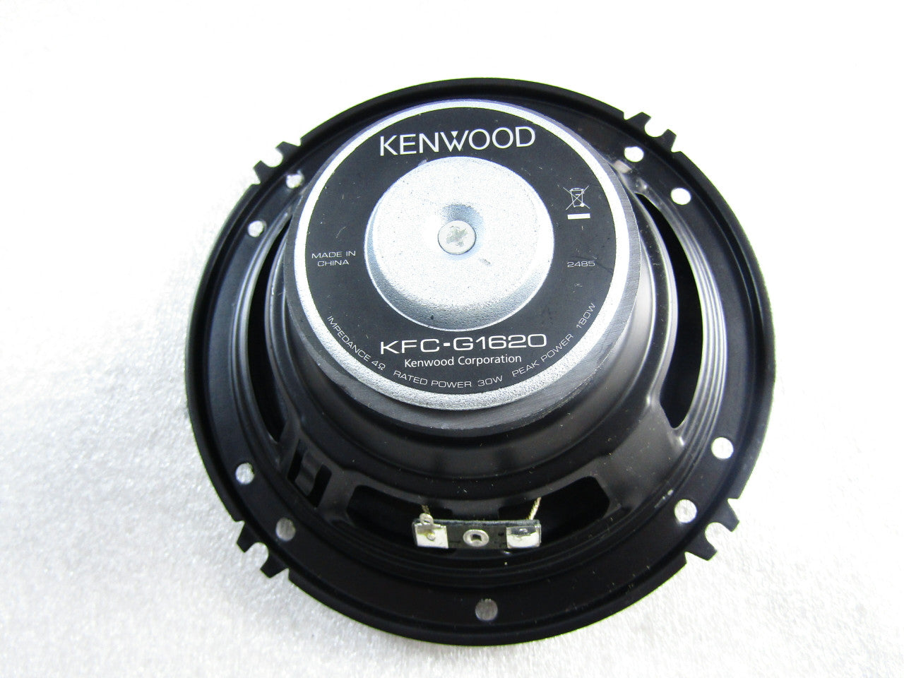 Kenwood's KFC-G1620 6-1/2" speakers revitalize your car's audio system Each Black AC