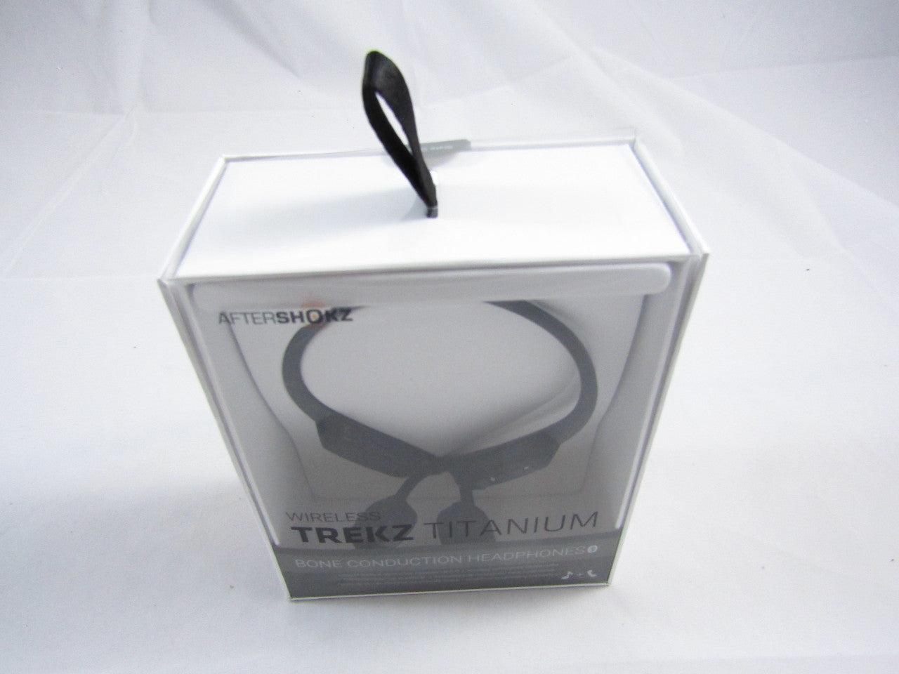 Aftershokz Trekz Titanium AS600SG Earset - Stereo - Slate Gray - Wireless - Bluetooth - 33 ft - 20 Hz - 20 kHz - Behind-the-neck, Over-the-ear, Earbud - Binaural - In-ear - Noise Cancelling Microphone LN