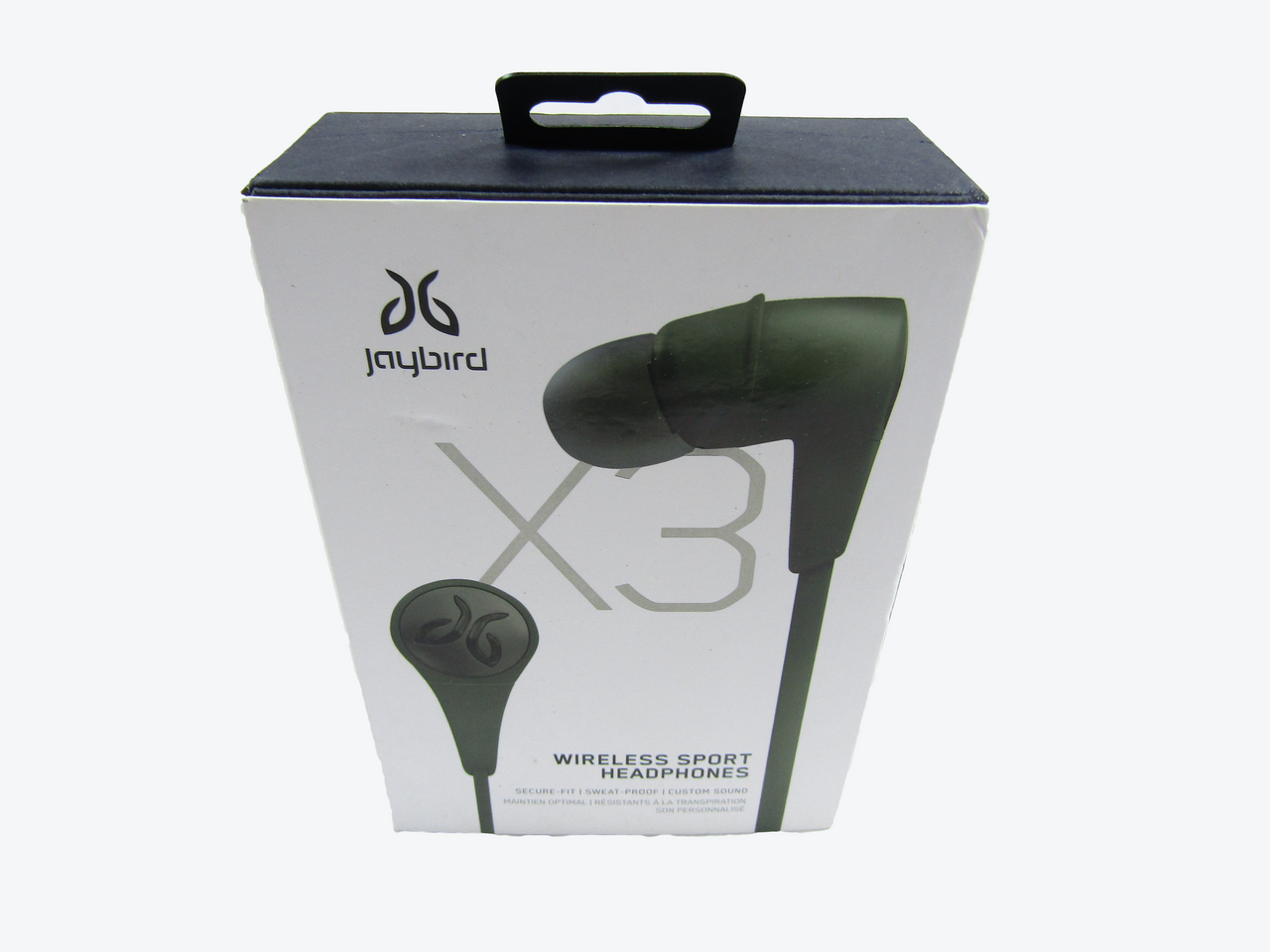 Jaybird X3 In-Ear Wireless Bluetooth Sports Headphones - Sweat-Proof - Universal Fit - 8 Hours Battery Life - Alpha Green LN