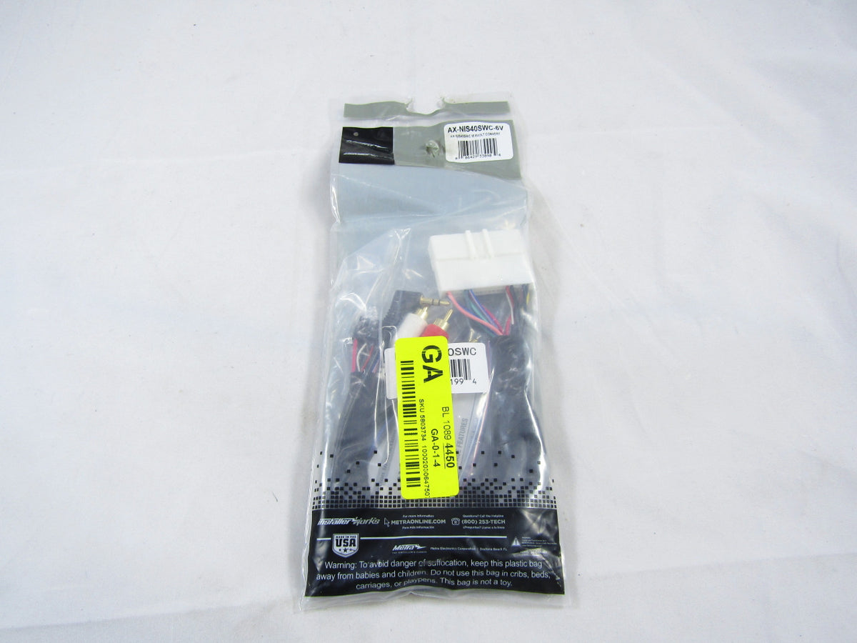 Axxess AX-NIS40SWC-6V Nissan Maxima w/o amp 2016-up Pre-Wired ASWC-1 Harness