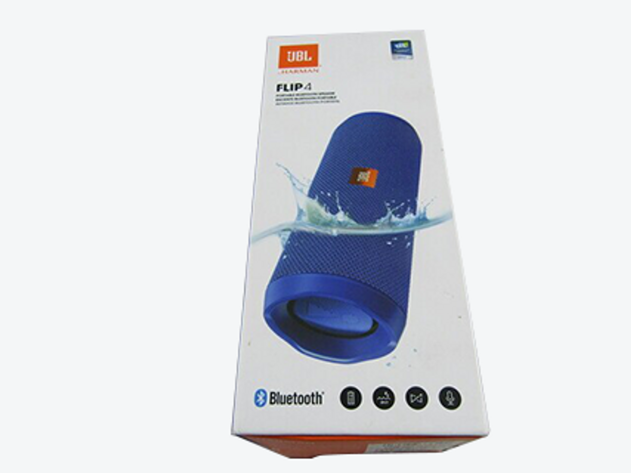 JBL Flip 4 Portable, Waterproof Bluetooth Speaker Blue VG