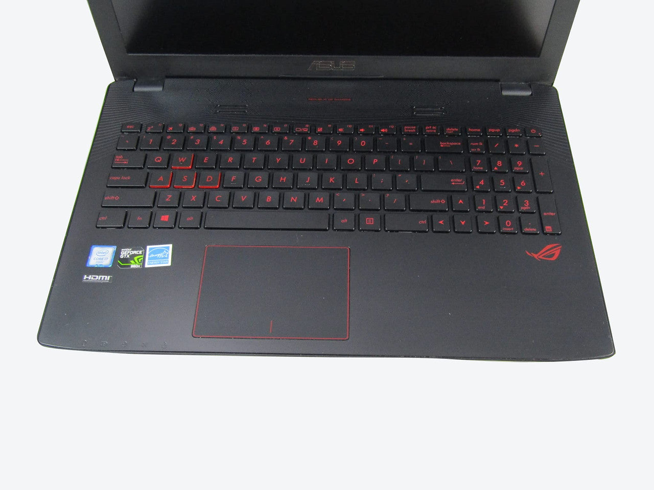 ASUS ROG GL552VW-DH74 15-Inch Gaming Laptop Intel Core i7-6700HQ 16GB DDR4 1TB 128GB SSD GeForce GTX 960M 4GB VRAM VG