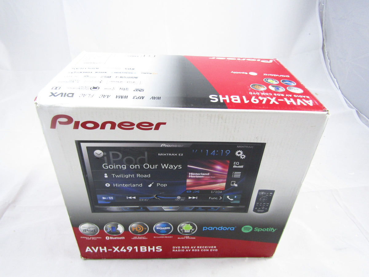 Pioneer AVH-X491BHS 7" DVD Receiver with Bluetooth and HD Radio BN