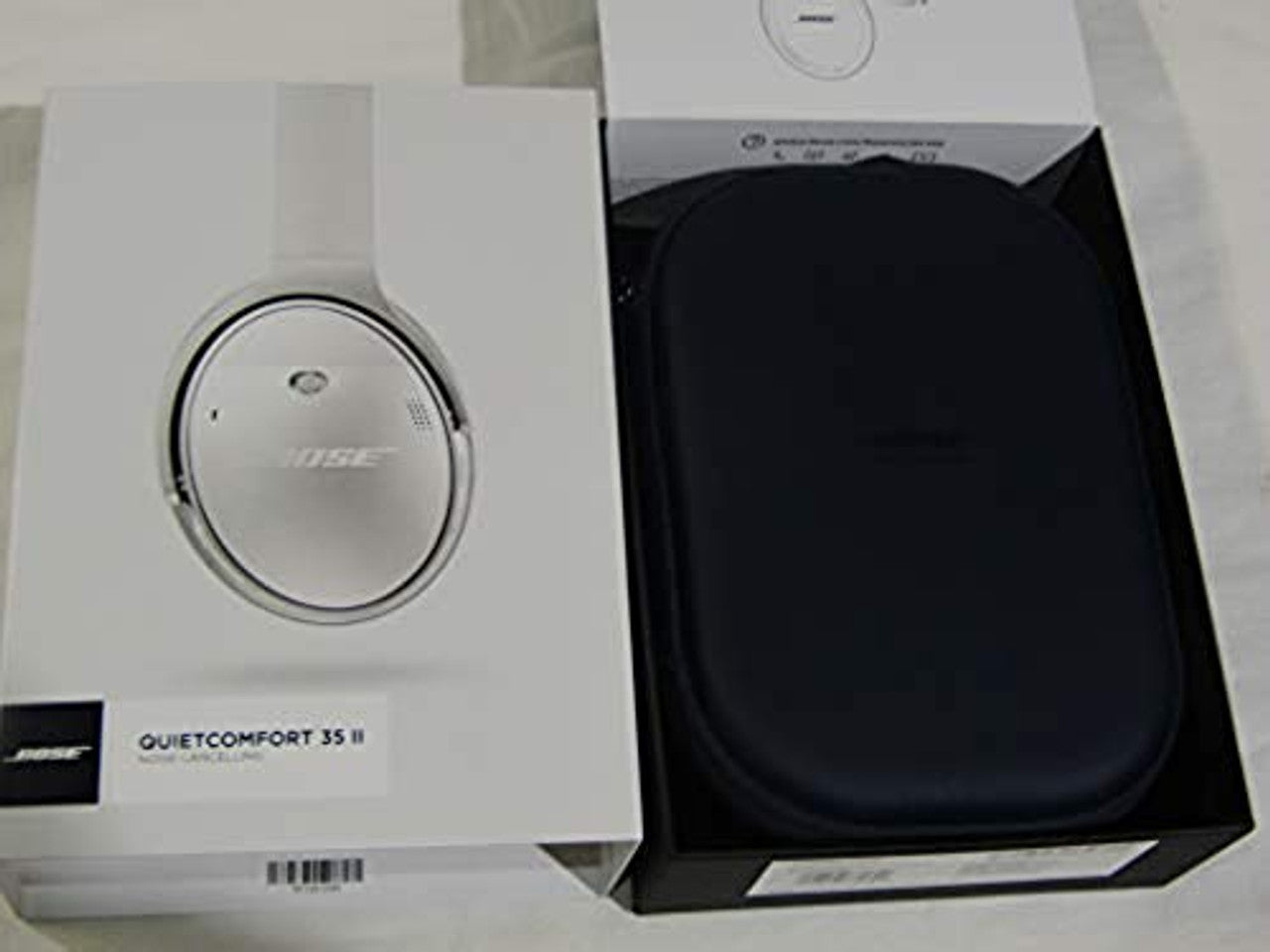 Bose QuietComfort 35 (Series II) Wireless Headphones, Noise Cancelling, with Alexa voice control - Triple Midnight  LN