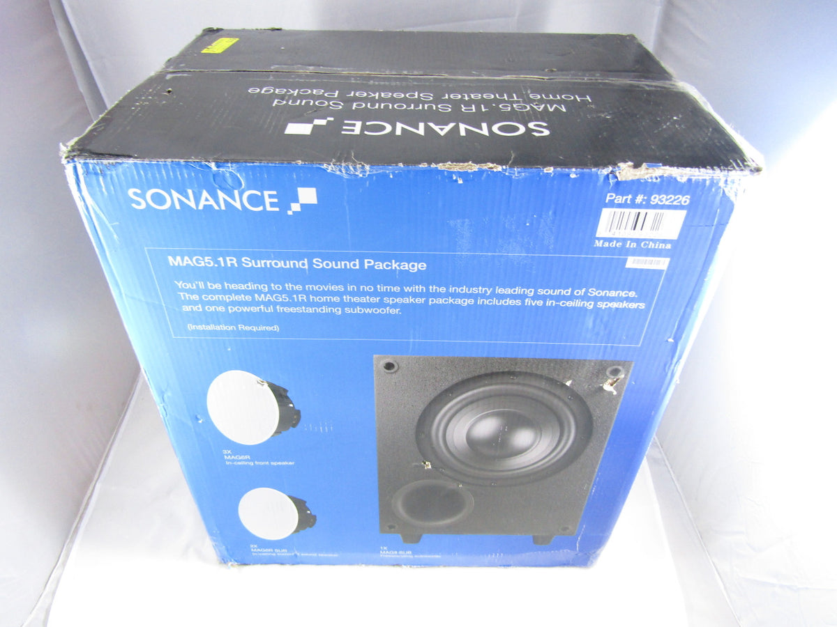 Sonance MAG 5.1 6" in-Ceiling Speaker System (5.1, Black)