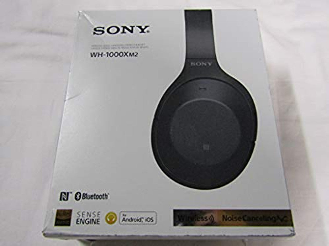 Sony Noise Cancelling Headphones WH1000XM2 Black LN