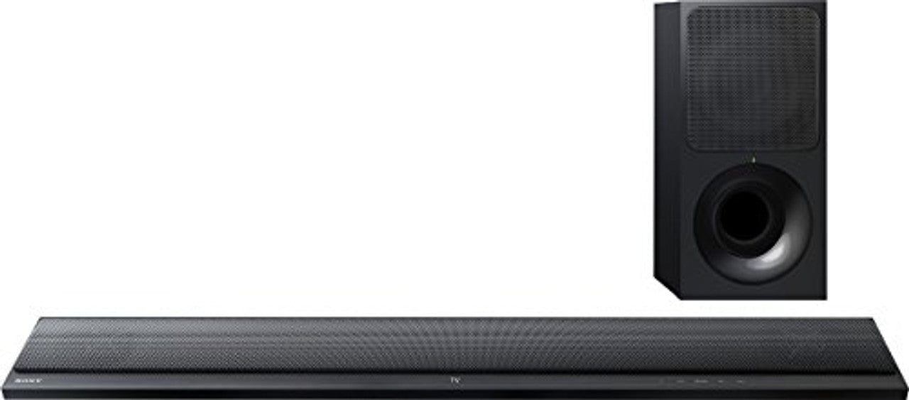 Sony - 2.1-Channel Soundbar System with 5.12" Wireless Subwoofer and Digital Amplifier - Black