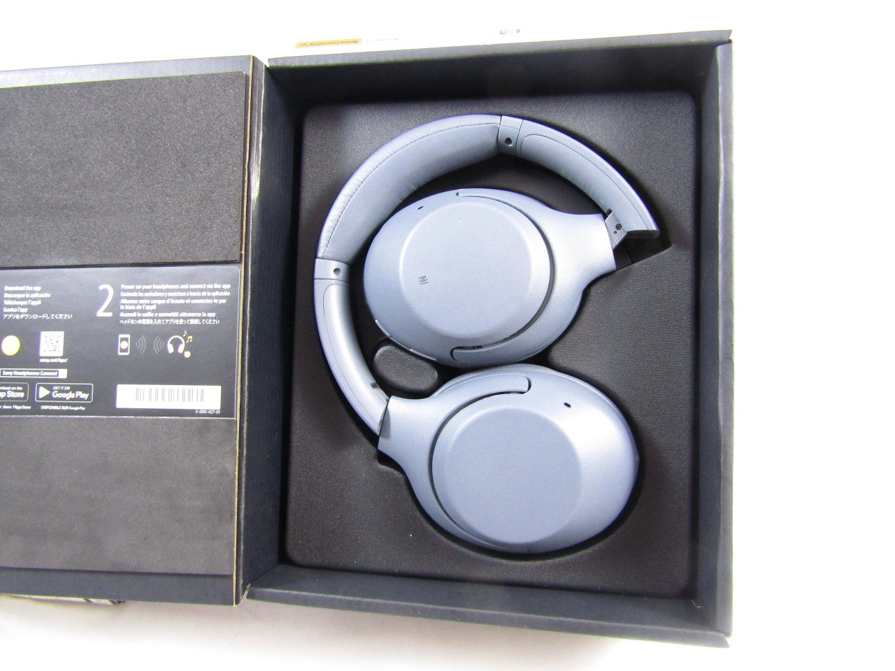 Sony WH-XB900N Wireless Noise Canceling Extra Bass Headphones, Gray LN