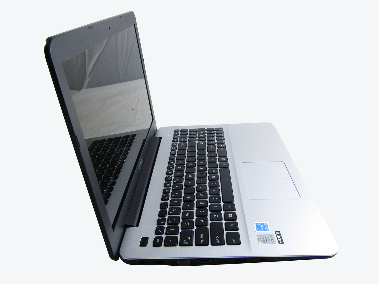 Asus X555LA-HI71105L 15.6'' Laptop Intel Core i7,6GB Memory 1TB Hard Drive DVD Drive Webcam Windows 10 Black Silver VG