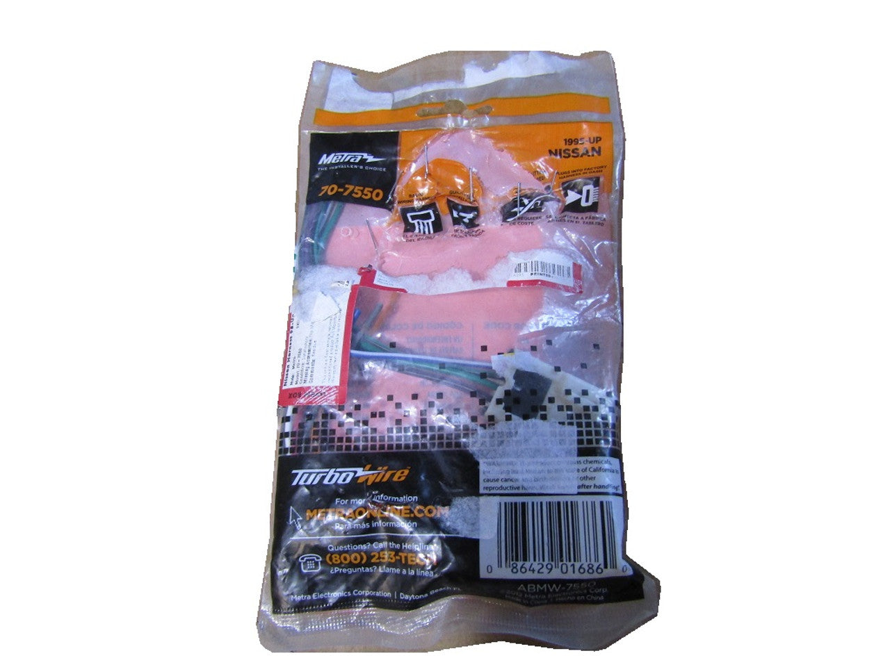 Metra 70-7550 is wire harness that fits Nissan vehicles VG