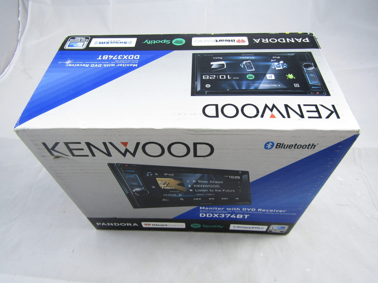 Kenwood DDX374BT 2-DIN Bluetooth In-Dash CD/DVD/DM Receiver