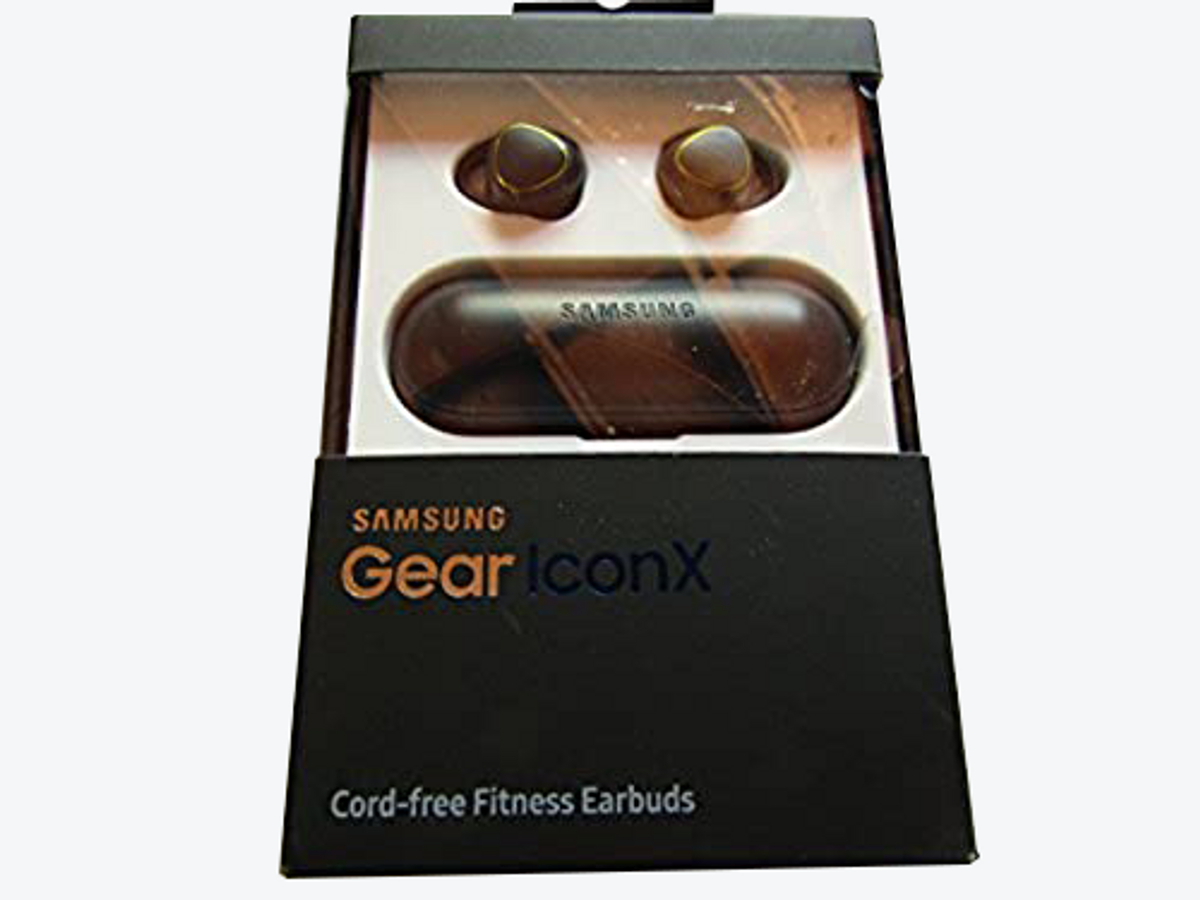 Samsung Gear IconX 2016 Cordfree Fitness Earbuds with Activity Tracker  Black LN