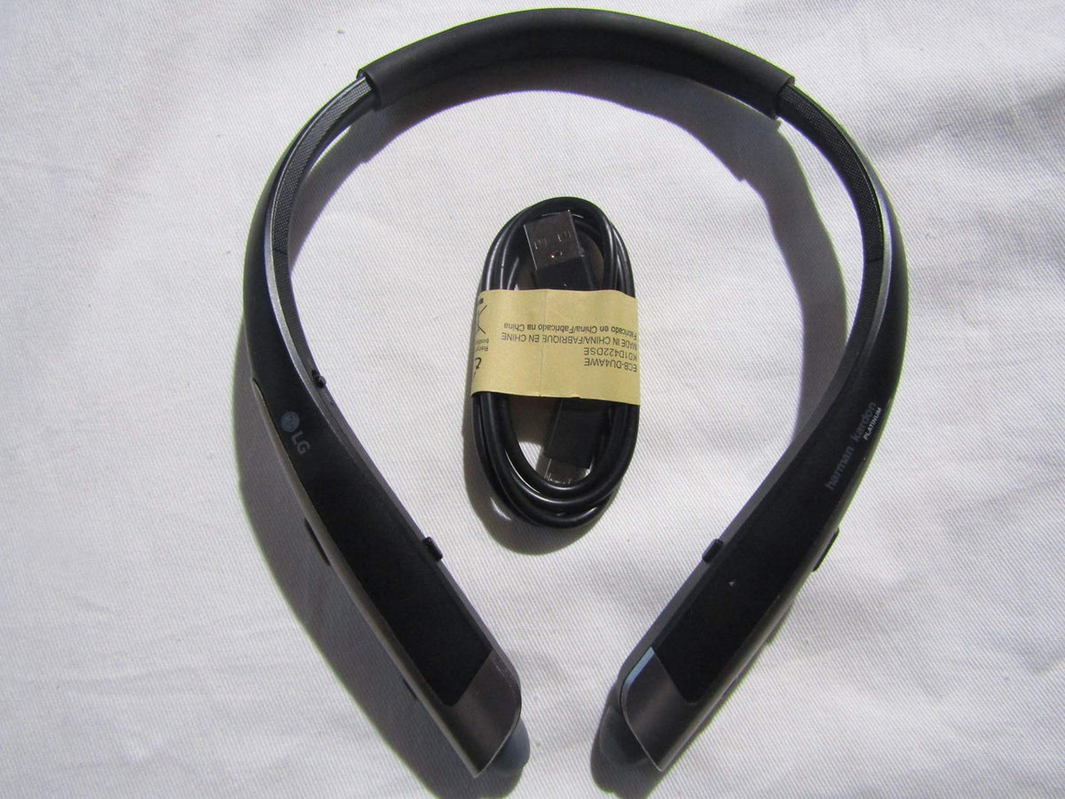 LG TONE PLATINUM HBS-1100 - Premium Wireless Stereo Headset - Black AC