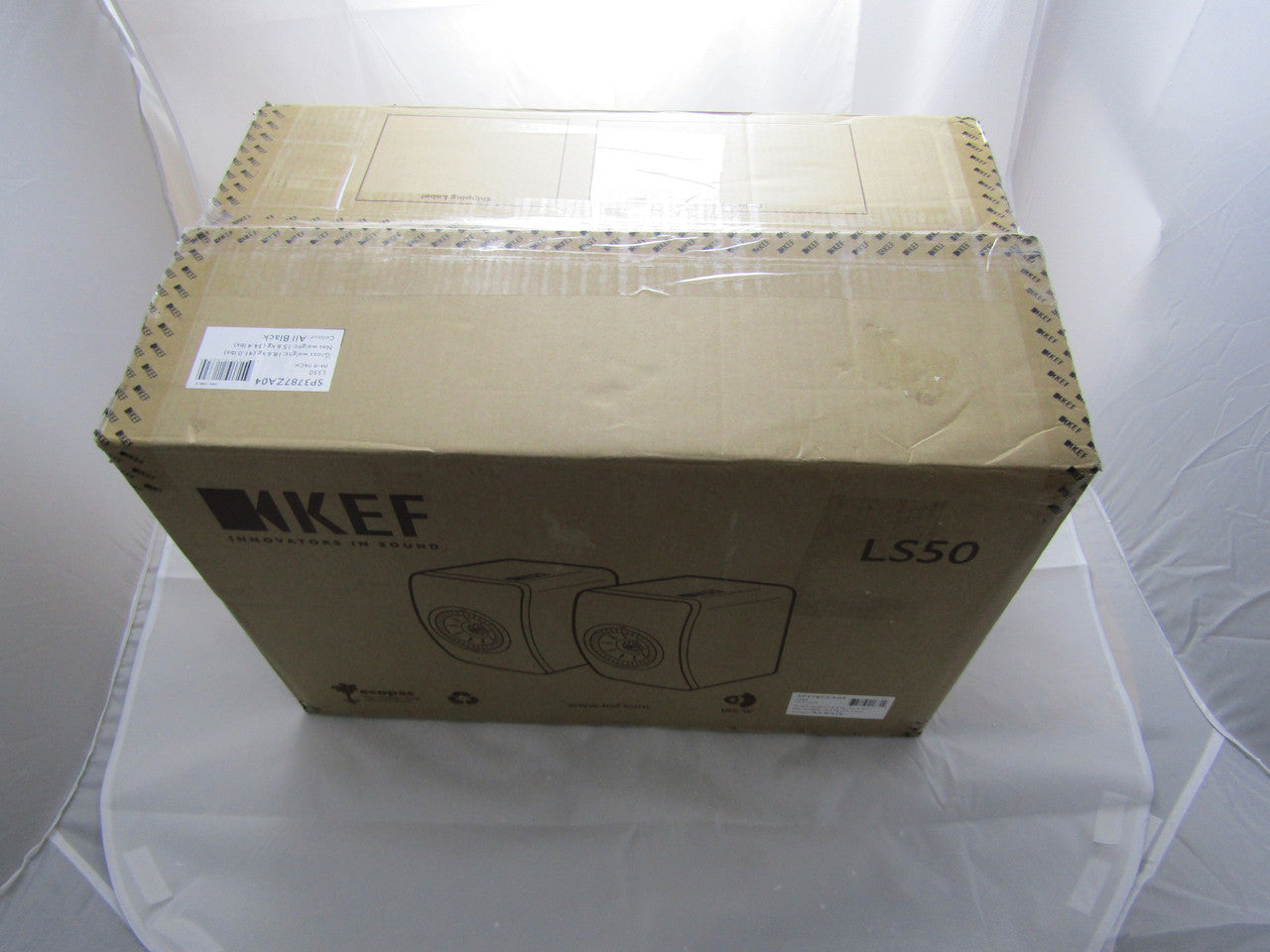 KEF - LS50 5-1/4" 2-Way Studio Monitors (Pair) - Matte Black LN