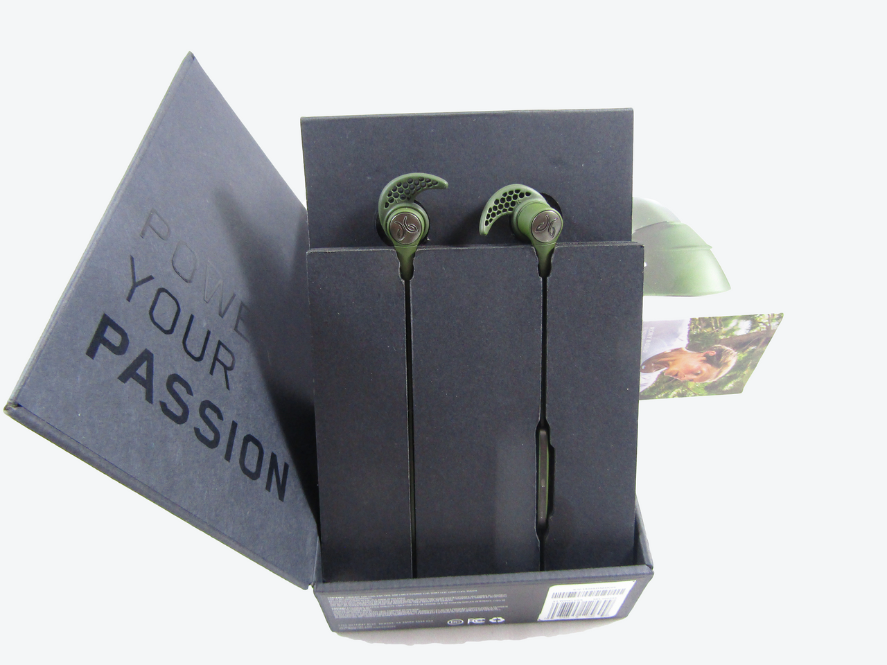 Jaybird X3 In-Ear Wireless Bluetooth Sports Headphones - Sweat-Proof - Universal Fit - 8 Hours Battery Life - Alpha Green LN