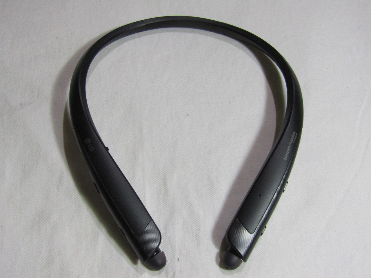 LG HBS-1125 Tone Platinum+ Bluetooth Wireless Stereo Headset with Fast Charge and Google Assistant Button, Black LN