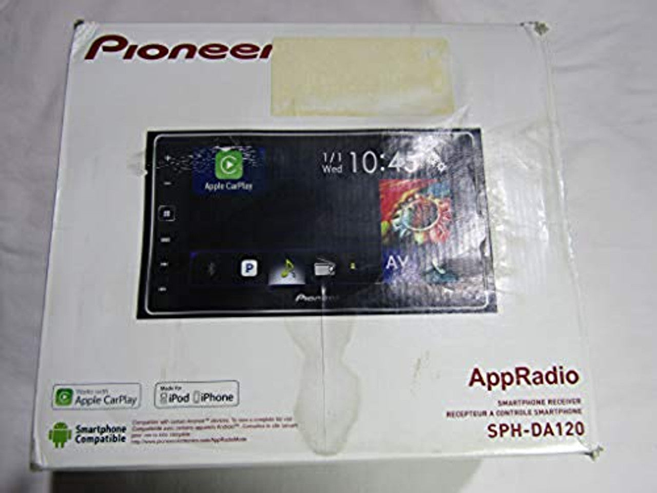Pioneer AppRadio 4 SPH-DA120 6.2-Inch Touchscreen Smartphone Receiver Display VG