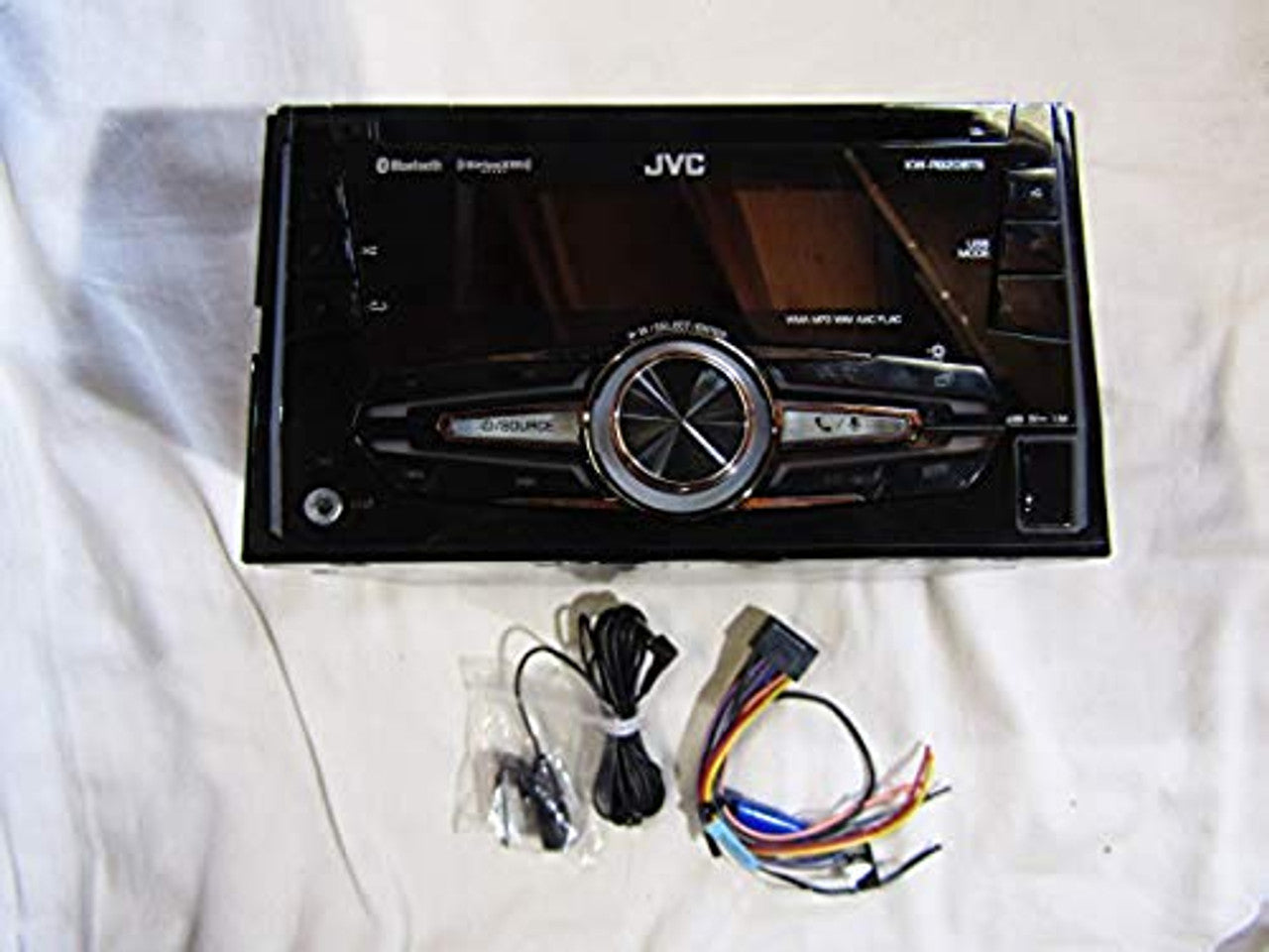 JVC KW-R920BTS Built-in Bluetooth/Satellite Radio-Ready in-Dash Receiver with Remote VG