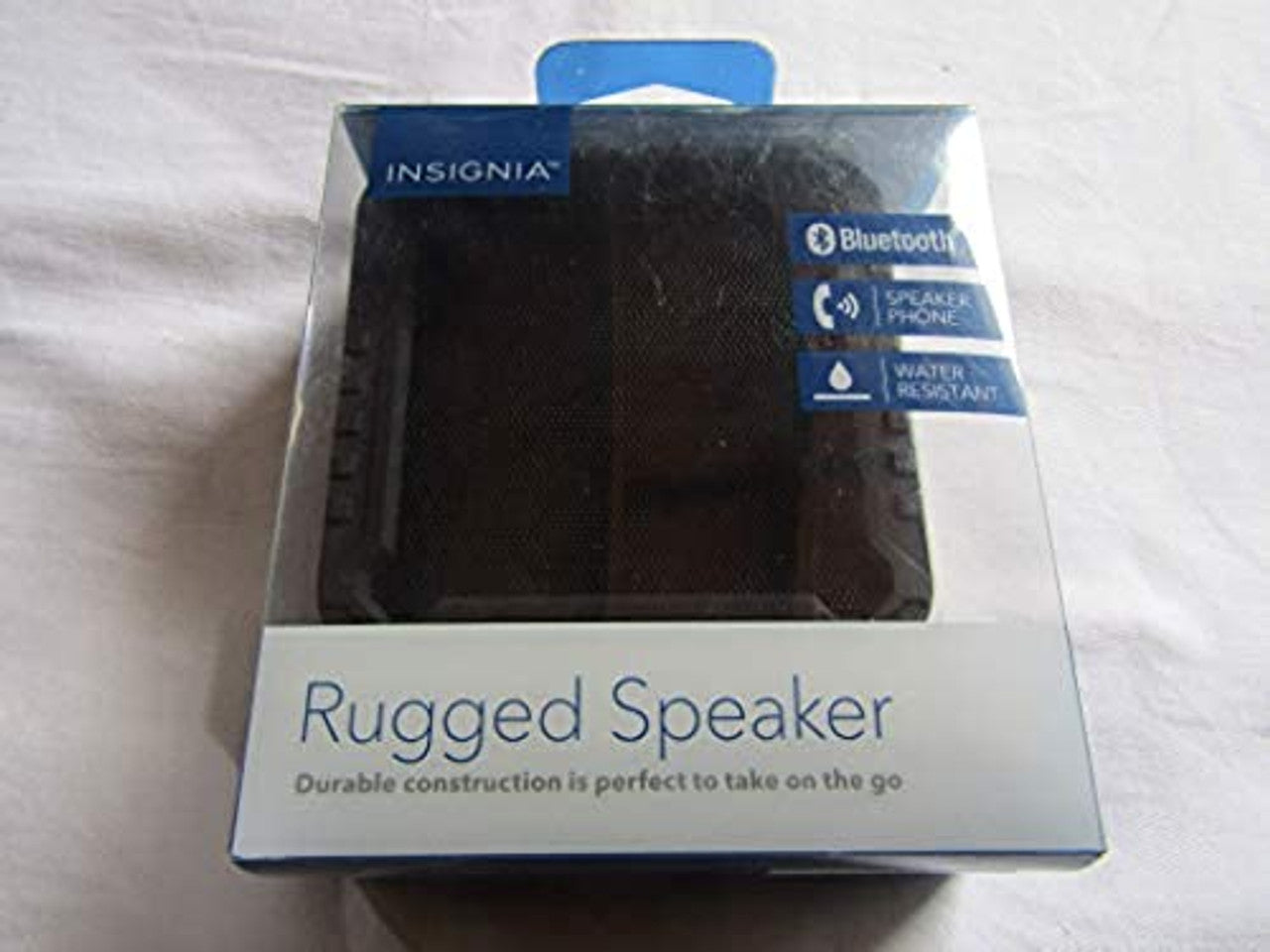 Insignia Portable Bluetooth Wireless Speaker - Black (NS-CSPBTF1-BK) LN