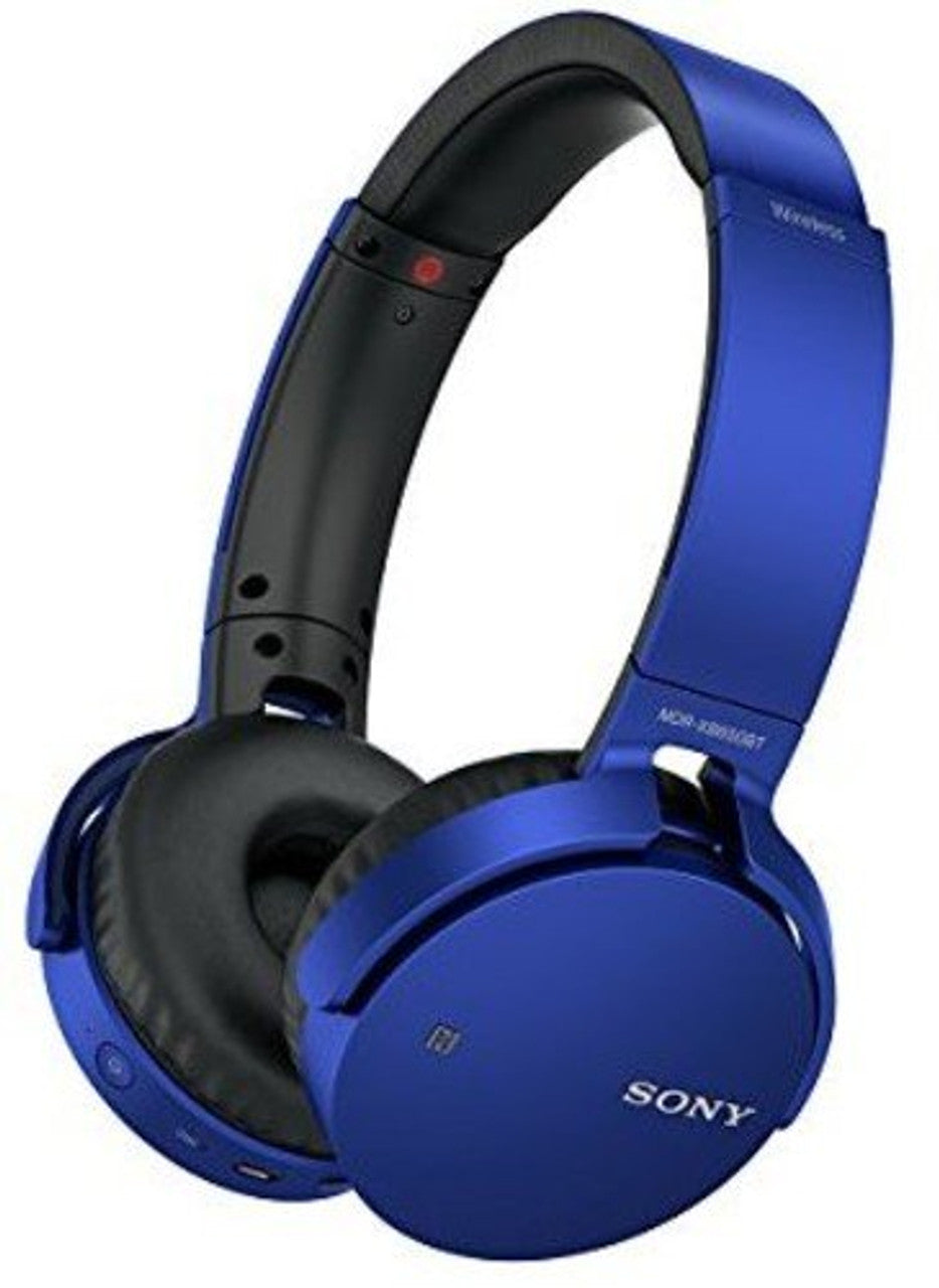 Sony MDRXB650BT/L Extra Bass Bluetooth Headphones, Blue